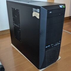 すぐ使えるガレリアゲーミングPC/Win11/GTX1070/i7/モンハンワイルズにも/全国配送可能の画像