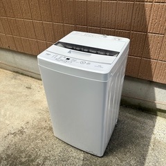 引取】アクア 洗濯機 4.5kg AQW-S4MBK ☆2022年製☆動作確認済