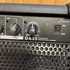 電子ドラム用アンプ　DONNER DA35の画像