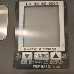 0419-041 YAMAZEN 体組成計の画像