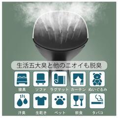 スチームアイロン 1台2役 衣類スチーマー ハンディアイロン 除菌 脱臭の画像