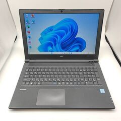 DVD搭載 動作◎ 15.6 NEC ノートPC VersaPro VF-5 Core i5-7200U windows11 pro 16GB SSD256GB  カメラあり オフィス (B734)の画像