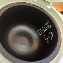 山善 3合炊き炊飯ジャー【ジャンク品】の画像