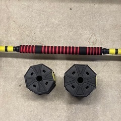 商談中　● バーベルセット　AOKEOU 19KG