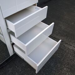 ニトリ マルチタンス チェスト 幅100cm 洋服タンス 収納 箪笥 整理タンス クエス QUESS 100MT WH  NITORIの画像