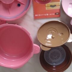 値下げしました　マイヤー電子レンジ圧力鍋、蒸し器2つの画像