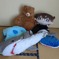 ぬいぐるみ　セット　くま　サメ　シャチ