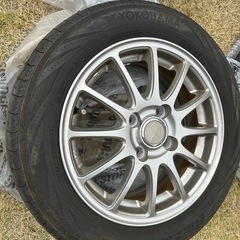 【中古】ＢＳ　ＥＣＯＦＯＲＭＥ　ＳＥ－１２ アルミホイール　１４インチ　４本セットの画像