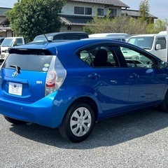 ★支払い総額 54.8万★ローン可能★トヨタ アクア！車検令和8年2月！下取り、配送可能！の画像