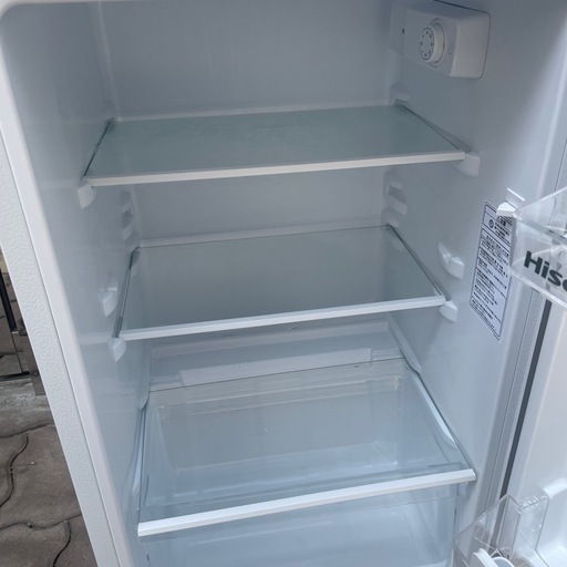 【ジモティー割】ハイセンス 2024年製 124L 2ドア冷凍冷蔵庫（ID860）