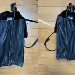 ★☆★値下げしました！格安！激レア！LE TANNEUR ルタヌア　の本革ビジネス・バッグ　珍しい両面使い★☆★の画像