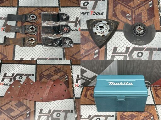 【中古】マキタ Makita TM51D 充電式マルチツール 18V 付属品付き