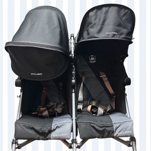 MACLAREN 2人乗りベビーカー トライアンフ マクラーレン双子用