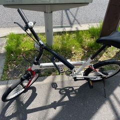 折りたたみ自転車　No.218　ホワイト　Switzsport　...