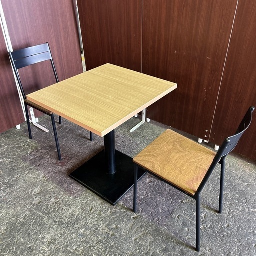 ＊【リユース☆エコちょっぷ】カフェテーブルセット