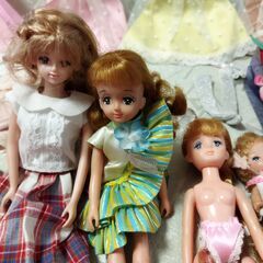 リカちゃん　ジェニーちゃん　着せ替え人形　昭和レトロ　チャーミーツインの画像