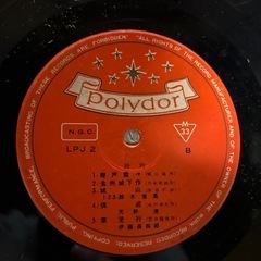 詩吟　レコードの画像