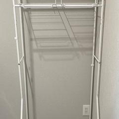 ニトリ　洗濯機ラック　クルス　ピュアホワイト　説明書付きの画像
