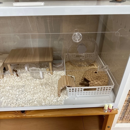 BUCATSTATE ハムスター メタル製 80cm ケージ 飼育ケージ クリアケージ ハムスター 小動物 