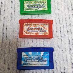 tポケットモンスター緑赤青3つセット♥️の画像