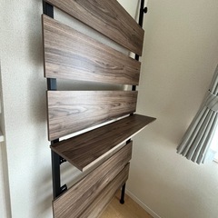 （受け渡し決定済み）突っ張りラック　ウォールラックの画像