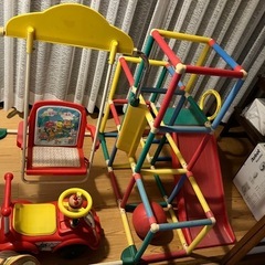 ジャングルジム&アンパンマンカー