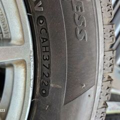 軽用21年ブリジストン冬タイヤ14インチ軽量ホイールセットの画像