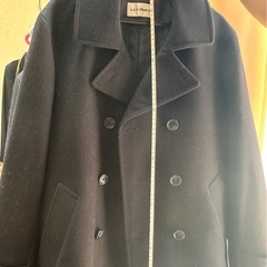 【美品】LES MUSE Pコート ネイビーの画像