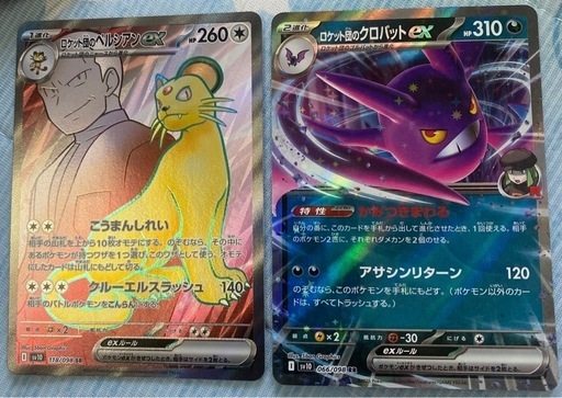 ヘルガーex & クロバットex 2枚セット (桜 ) 天理のカードゲーム ヘルガーex & クロバットex 2枚セット (桜 ) 天理のカードゲーム