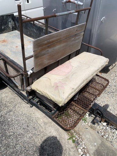 荷台 二輪車 貨物 耕運機用 165x100 引取り 