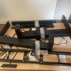 YAMAZEN 電動昇降デスク メモリー機能付き 2モーター 幅100 奥行70 高さ71-117cmの画像