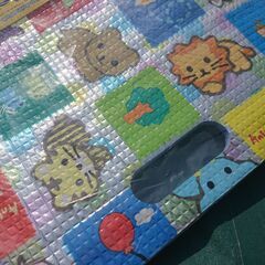 新品　未開封　DAISO　ダイソーのおでかけザブトン　7枚　日本製　３３×３８㎝　キャンプ　お花見　釣り　サウナ等に　の画像