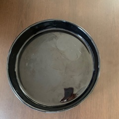 水盤　丸　黒　花器4点　生花の画像