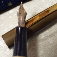 中屋万年筆　ペン先　NAKATA 14K　太字の画像