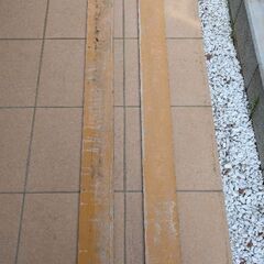コンパネ180cm×10cm×1.2cm  2枚