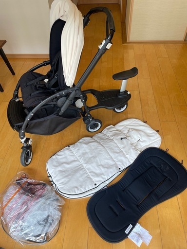 バガブービー5 (ホイールボード、フットマフ等付属品多数)
