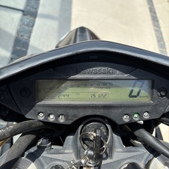 カワサキ　Dトラッカー125 バイク　実動車の画像