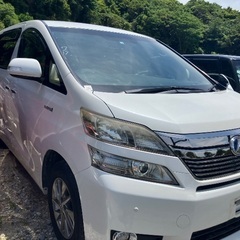 2014年式トヨタヴェルファイアハイブリッド、走行距離95,438kmの画像
