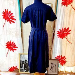 Ines de la Fressange イネスドラフレサンジュ半袖ワンピース Ines de la Fressange イネスドラフレサンジュ半袖ワンピース