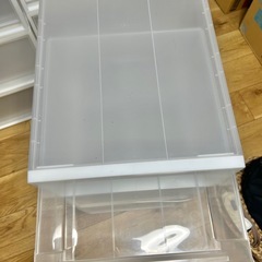 【取引予定】美品：無印良品 ポリプロピレン 収納ケース　3つセット③の画像