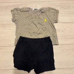ファミリア　70 サイズ　Tシャツとパンツのセット