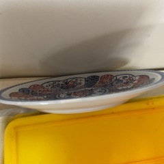☺️大皿  32✖️h約4cm  古典柄  瀬戸物の画像