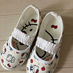 新品✨キティちゃん上履き15㌢