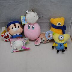 [1249]カービィ・チップ・ミニオン他　クレーンゲーム　マスコ...