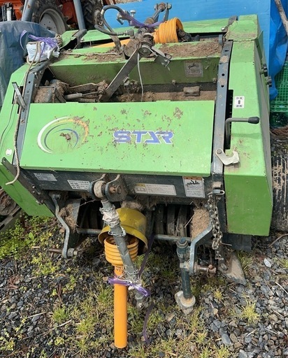 中古 スター 小型ロールベーラ MRB0850 ジョイント付 トワイン仕様 牧草ロール機 畜産 作業機