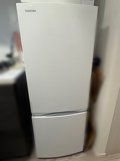 【美品】東芝 冷蔵庫2ドア 使用期間6ヶ月