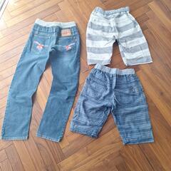 140cmセット ジーパンとハーパンの画像