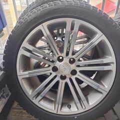 235/45R18 　8J PCD108
5穴　オフセット27　ホイール+スタッドレスタイヤ4本セット　プジョーRCZに使用してましたの画像