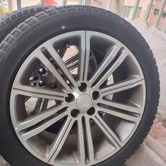 235/45R18 　8J PCD108
5穴　オフセット27　ホイール+スタッドレスタイヤ4本セット　プジョーRCZに使用してましたの画像