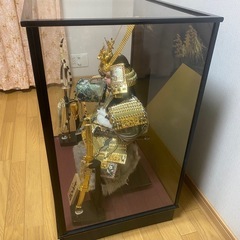 超美品五月人形出世大将子供の日鎧 (chim) 河内磐船の五月人形の